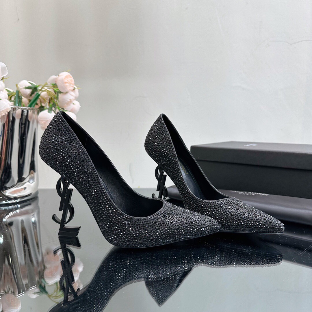YSL Full Diamond Pumps Size 35-41