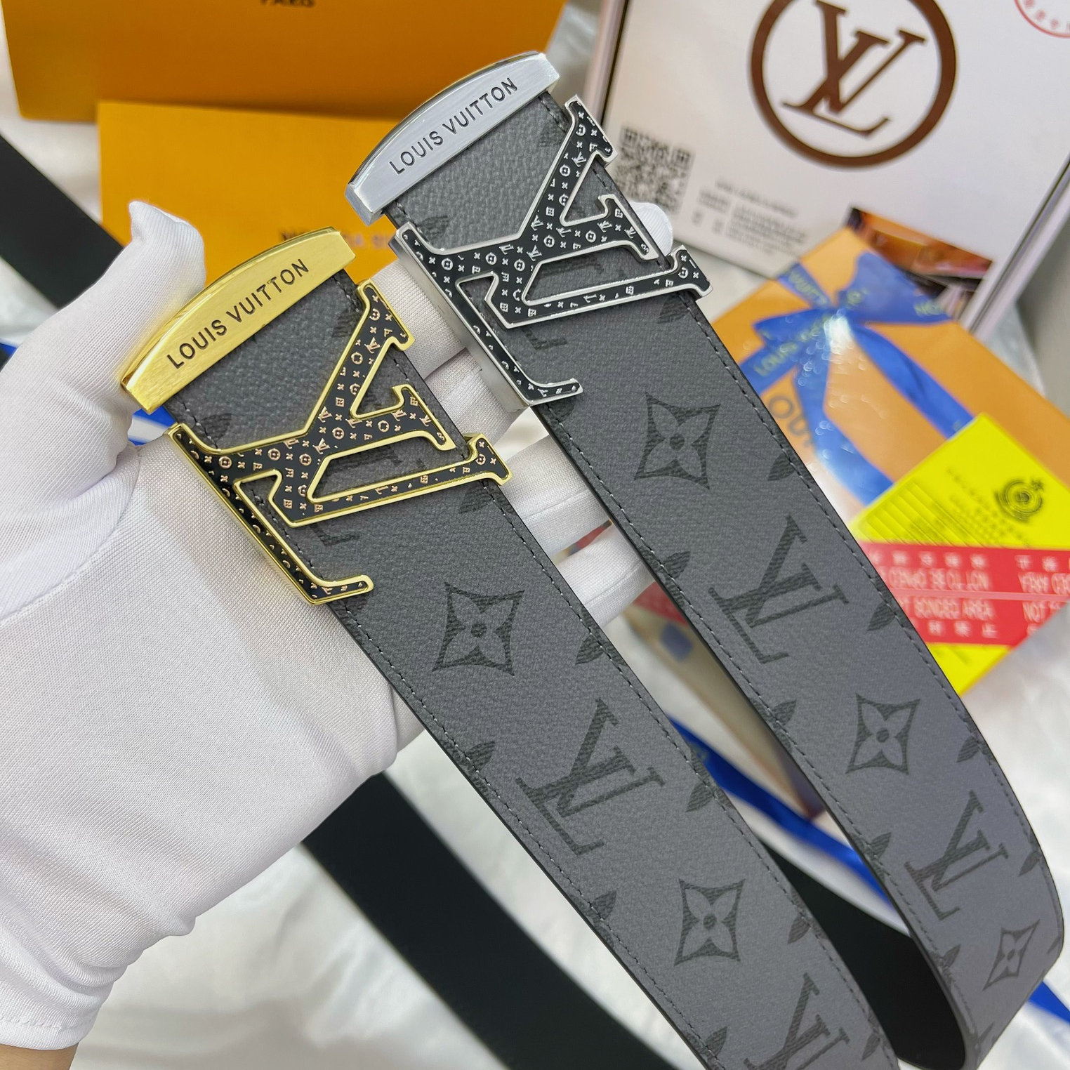 Louis Vuitton Men Belt Width 3.8cm