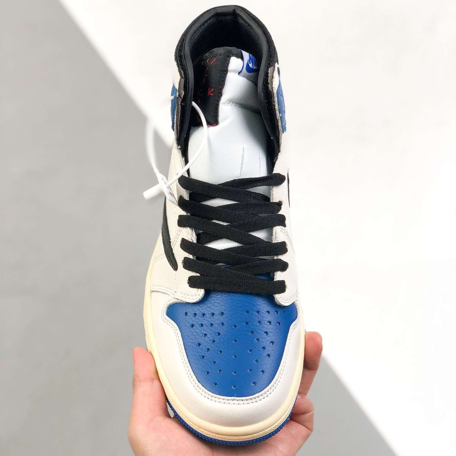 Nike Air Jordan 1 x Travis Scott High Top Sneaker Shoes Gr. 36-46