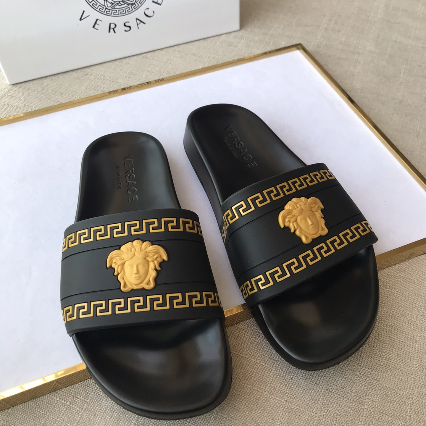 Versace Mens Women Sandals Gr. 36-46