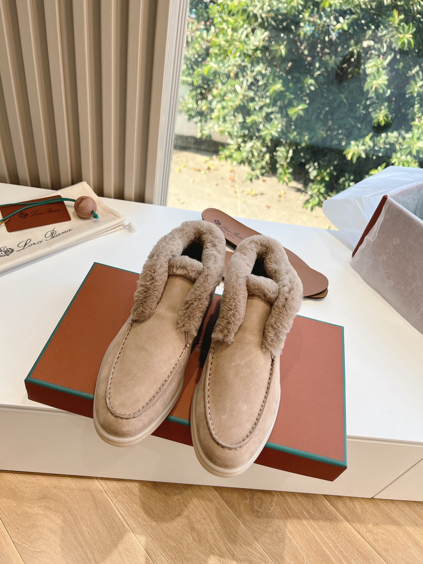 Loro Piana Unisex Loafers Size 36-46