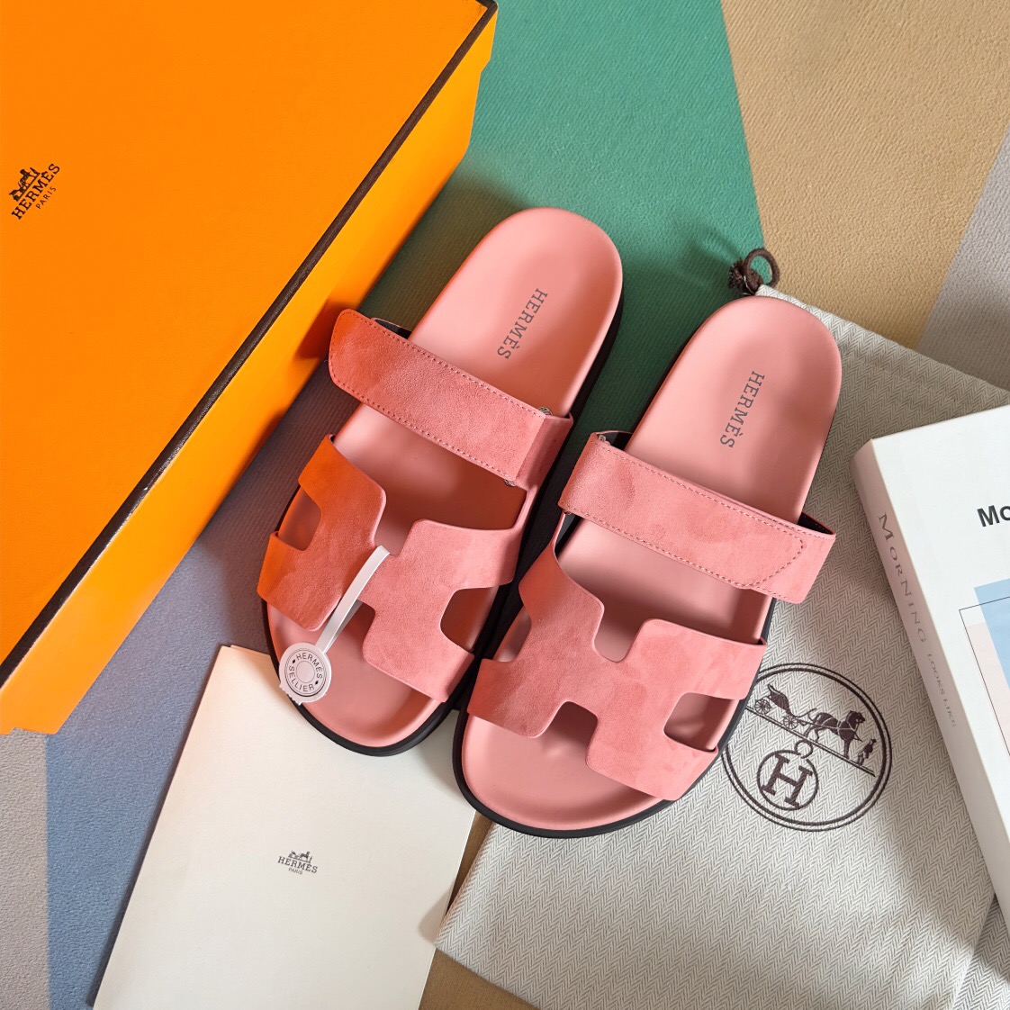 Hermes chypre Slippers Size 36-45