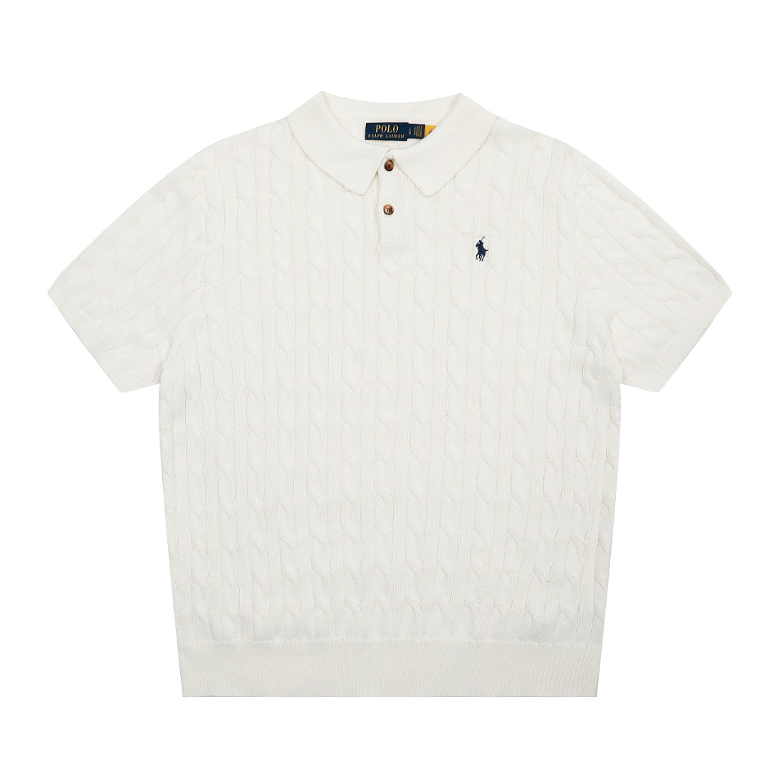 Ralph Lauren Men Knitted Polo Shirt Size S-XL
