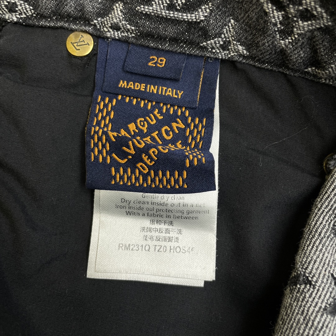 Louis Vuitton Unisex Jeans Size S-XL
