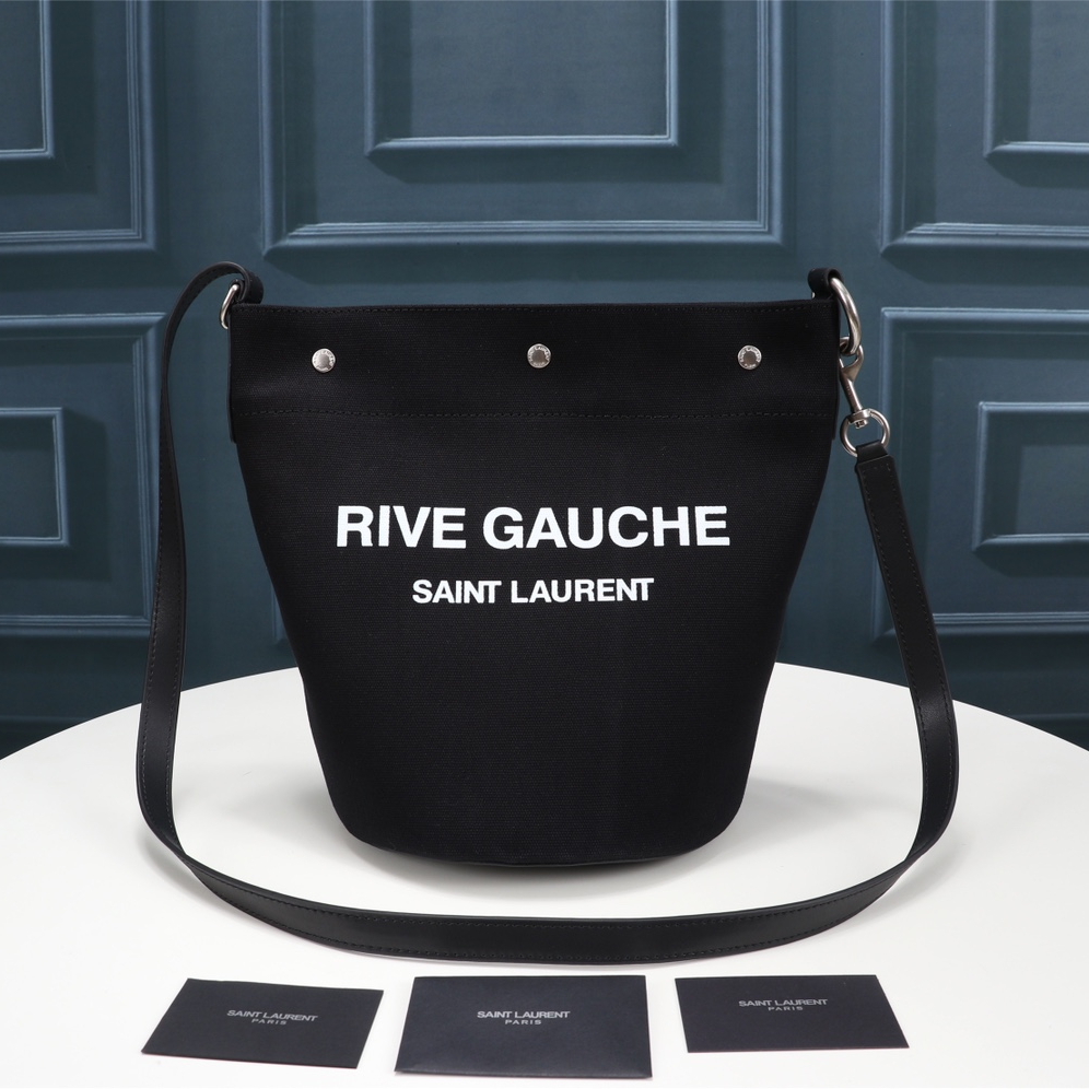 YSL Rive Gauche Women Shoulder Bags Size 30cm