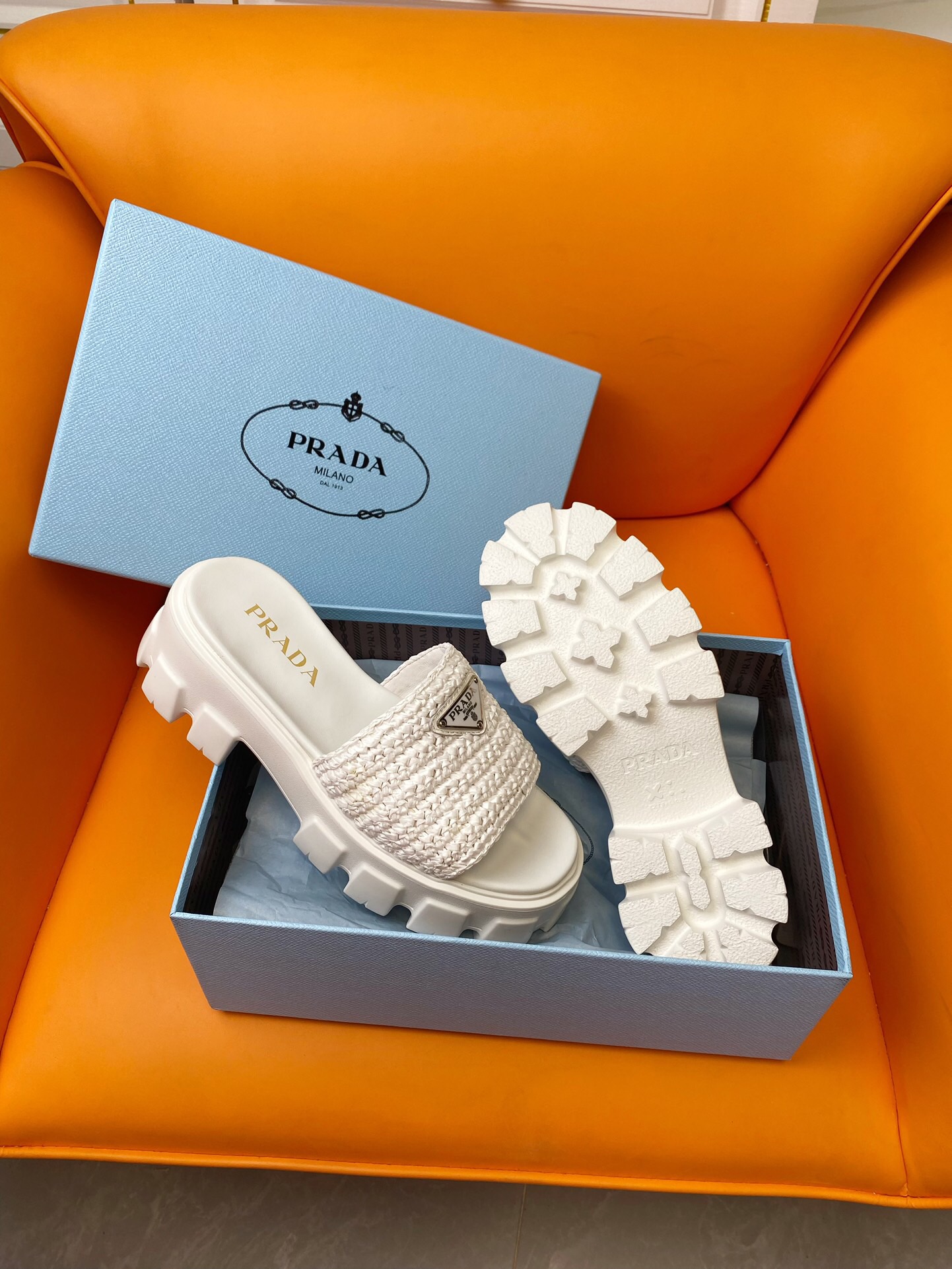 Prada 2024 New Monolith sandals Size 36-40