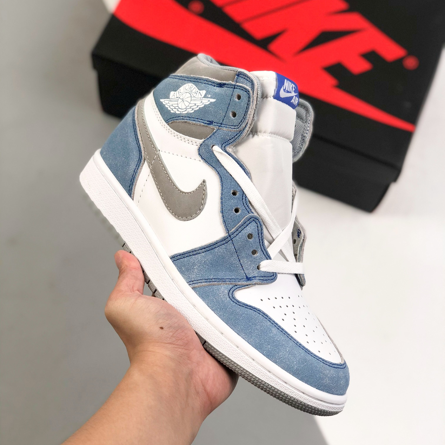 Nike Air Jordan 1 High Top Sneakers Shoes Gr. 36-46