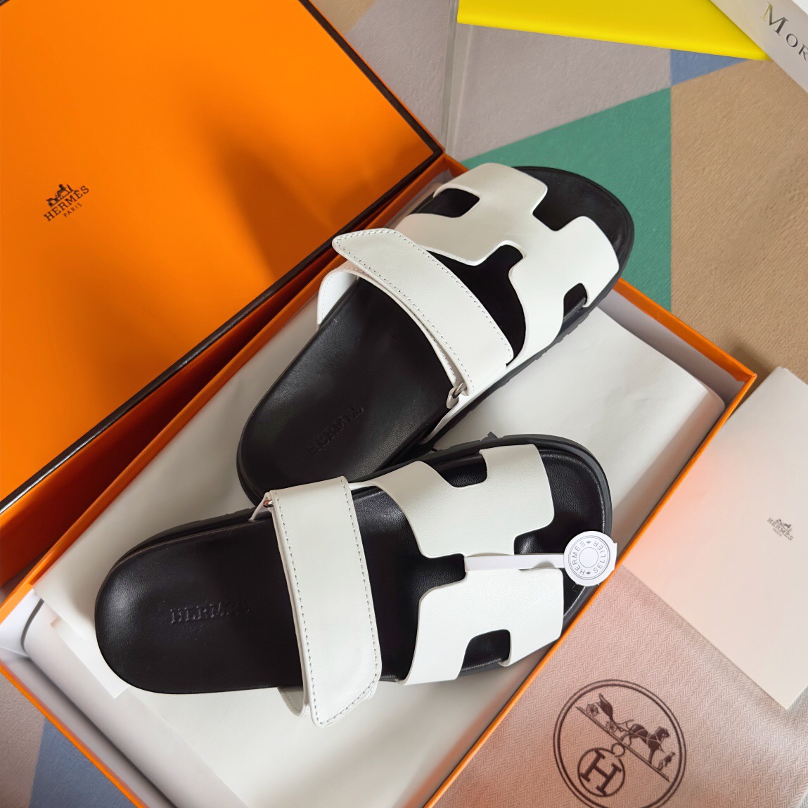 Hermes chypre Slippers Size 36-45