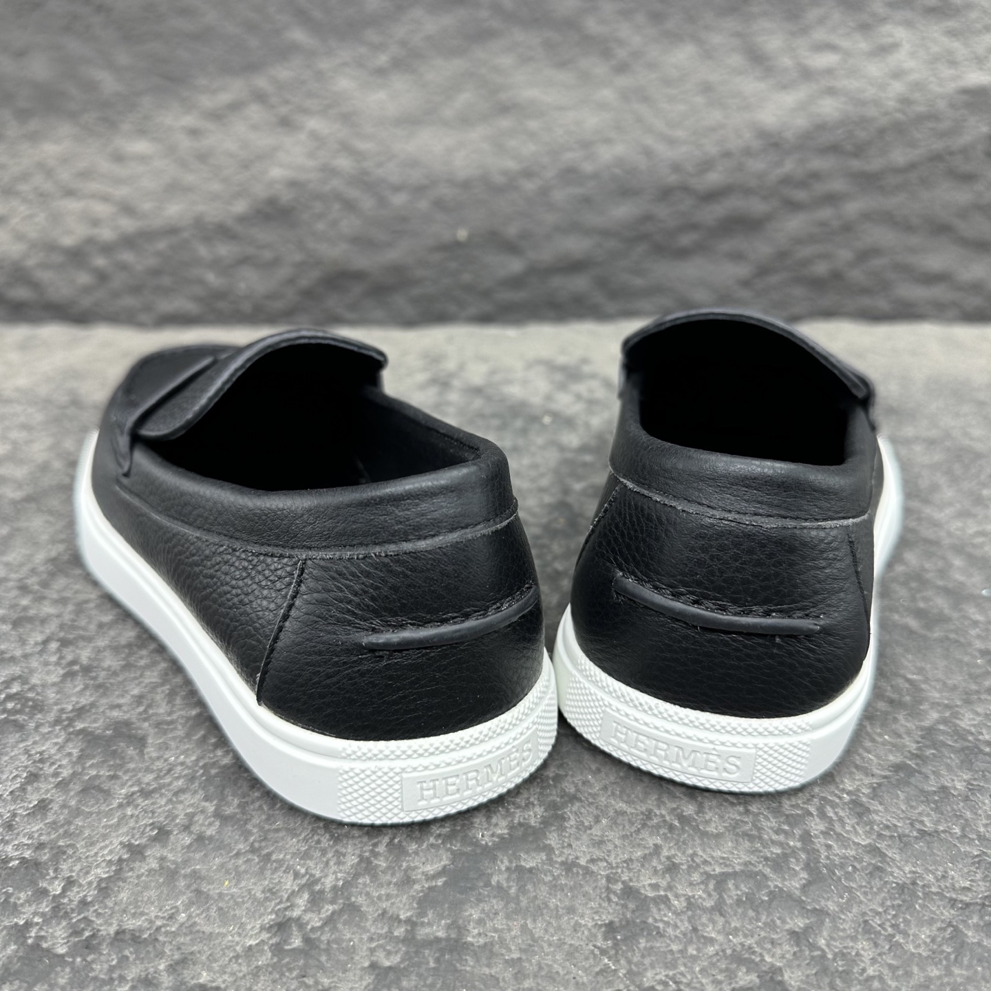 Hermes Job Unisex Loafers Size 35-46