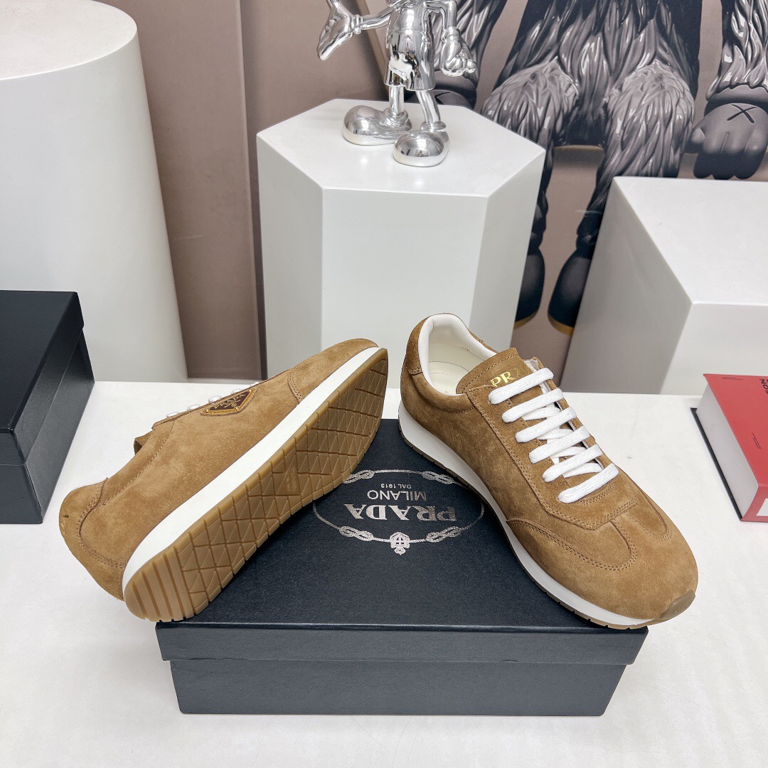 Prada Rank Suede Sports Shoes Size 39-45