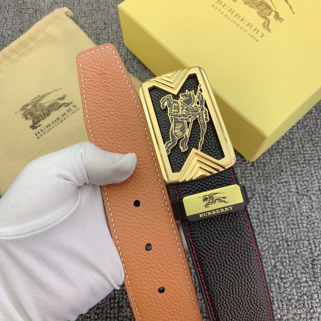 Burberry Men Belt Width 3.8cm