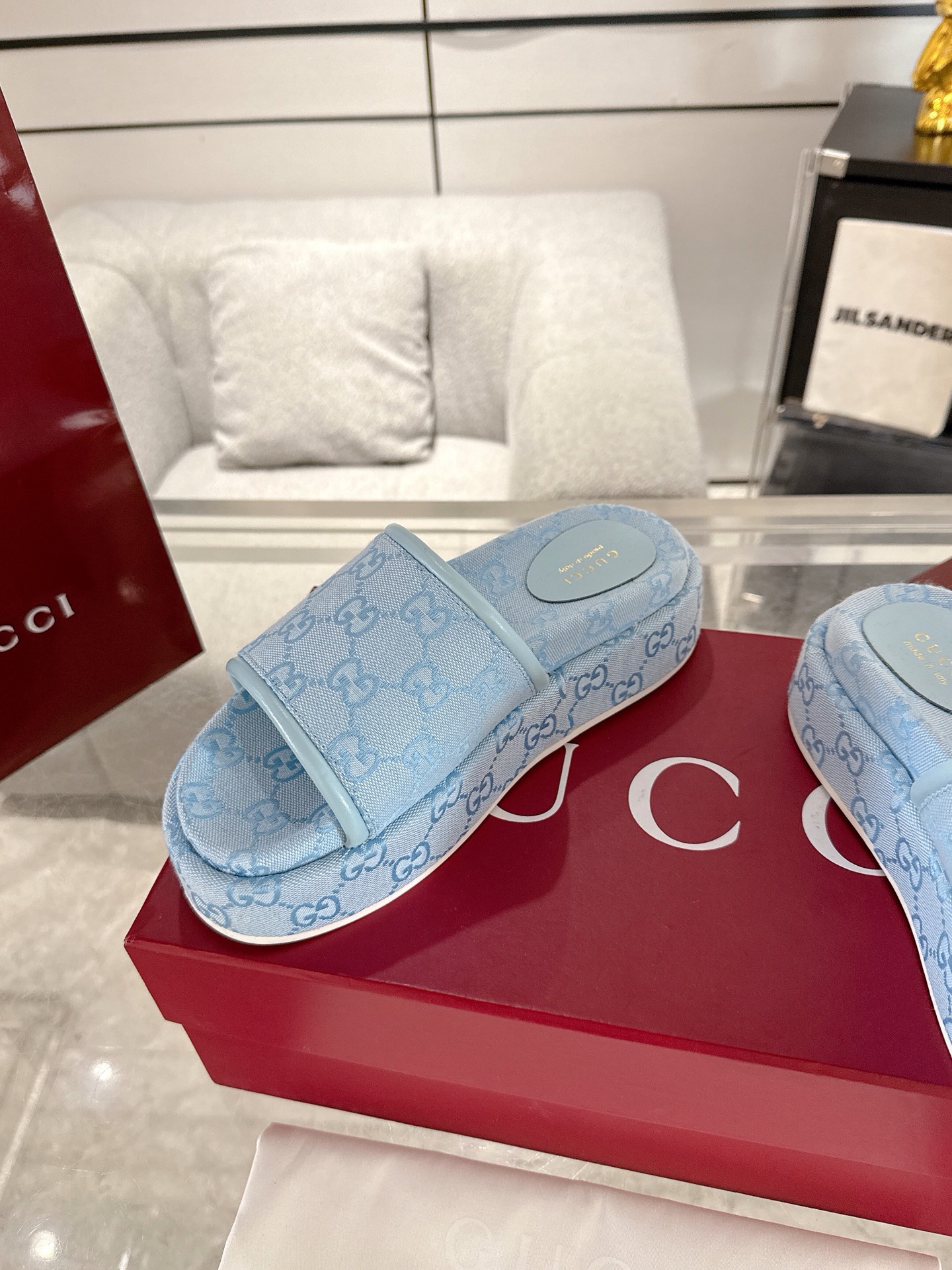 Gucci Platform Sandal Slippers Size 36-44