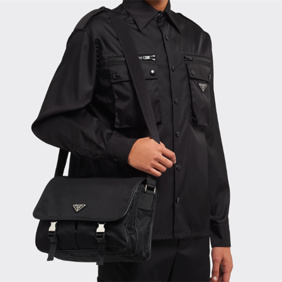 Prada 2VD768 Re-Nylon Men Shoulder Bags Size 32*24*12cm