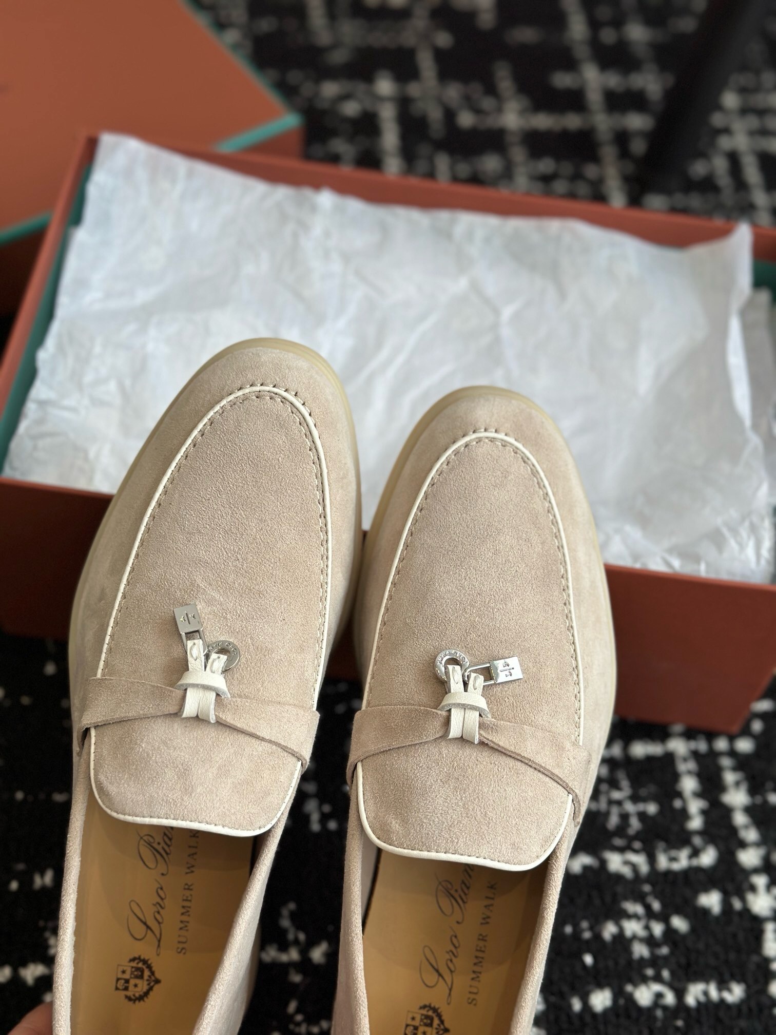 Loro Piana Unisex Loafers Size 36-45