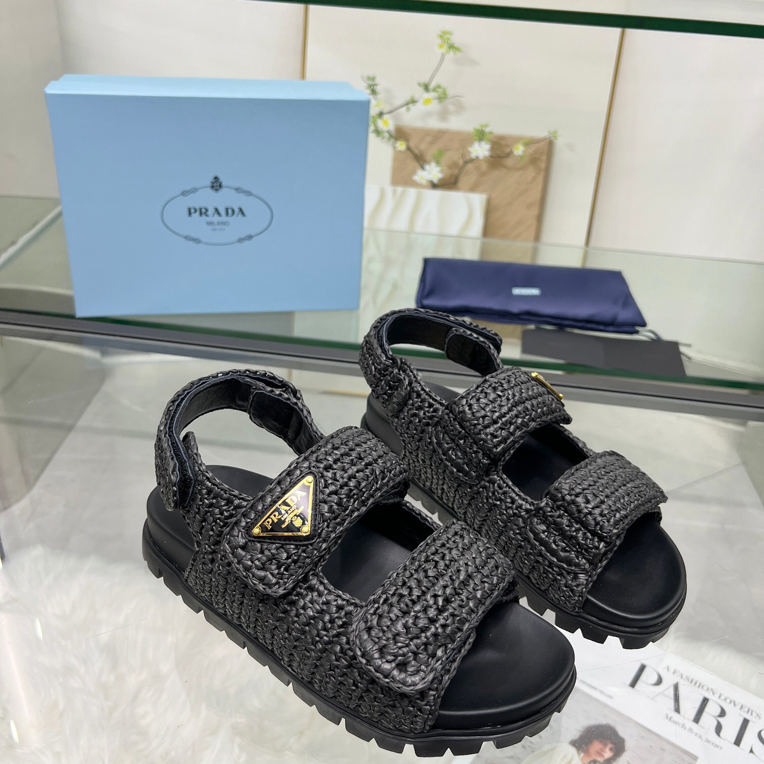 Prada 2024 New Monolith sandals Size 36-41