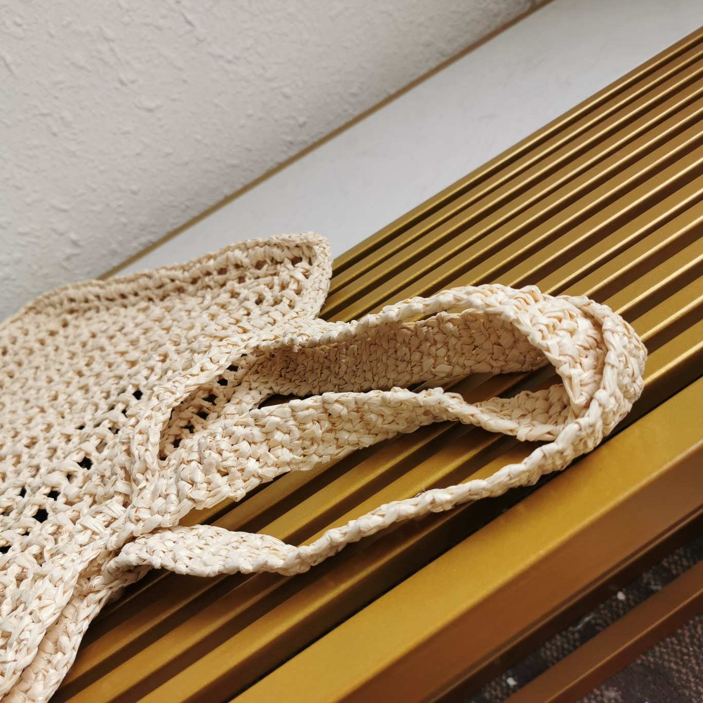 Prada 1BG393 Raffia Tote Bags Size 36*38*3cm