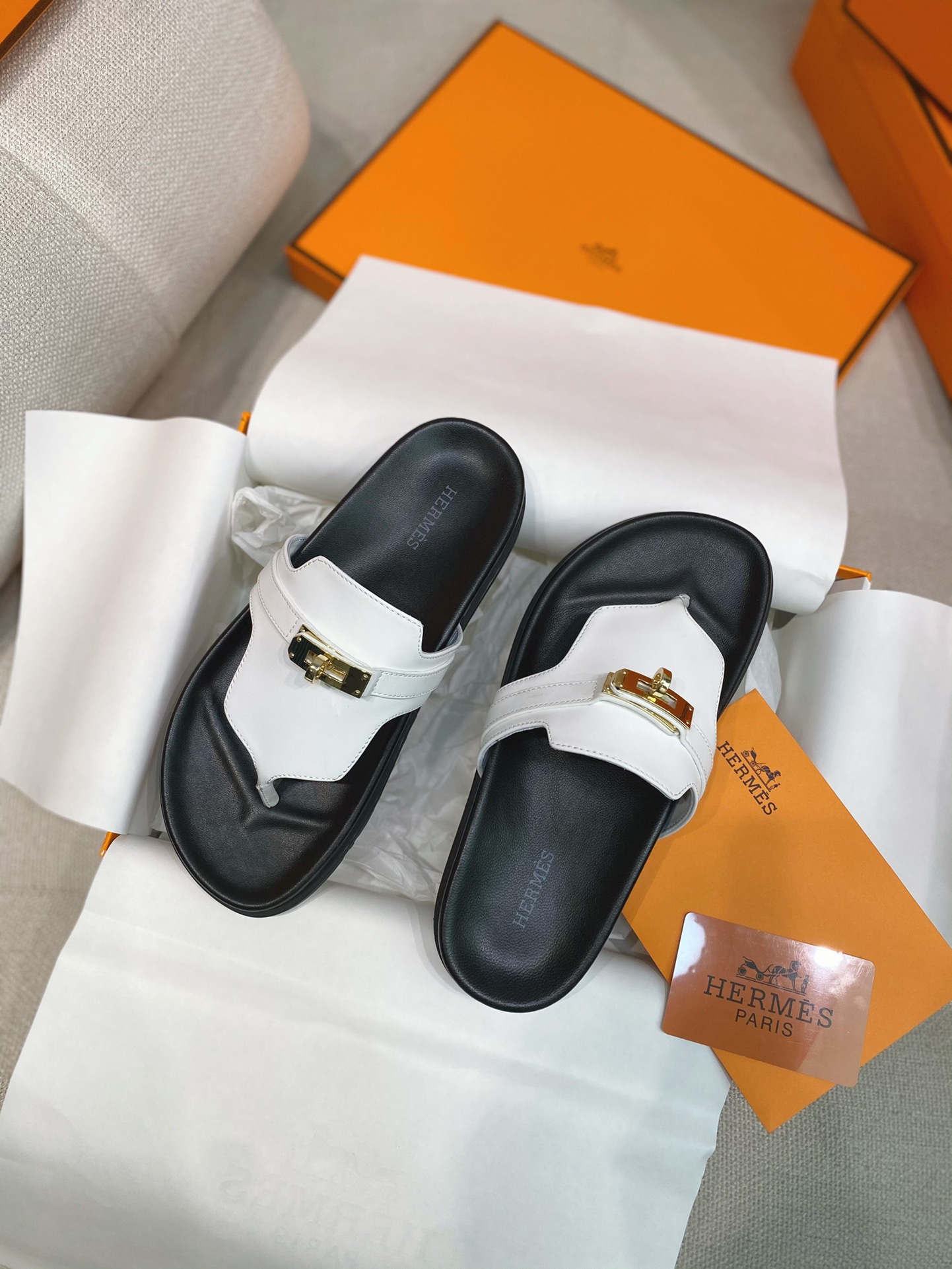 Hermes Kelly Empire Slippers Size 35-40