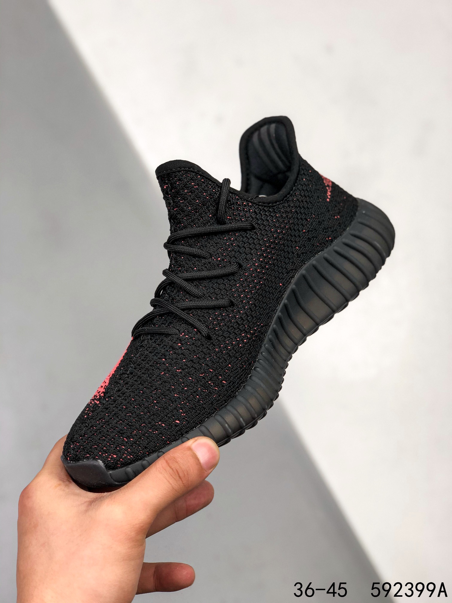 Yeezy 350 Boost 350 V2 Mens/Women Sneakers Shoes Black4 36 - 45
