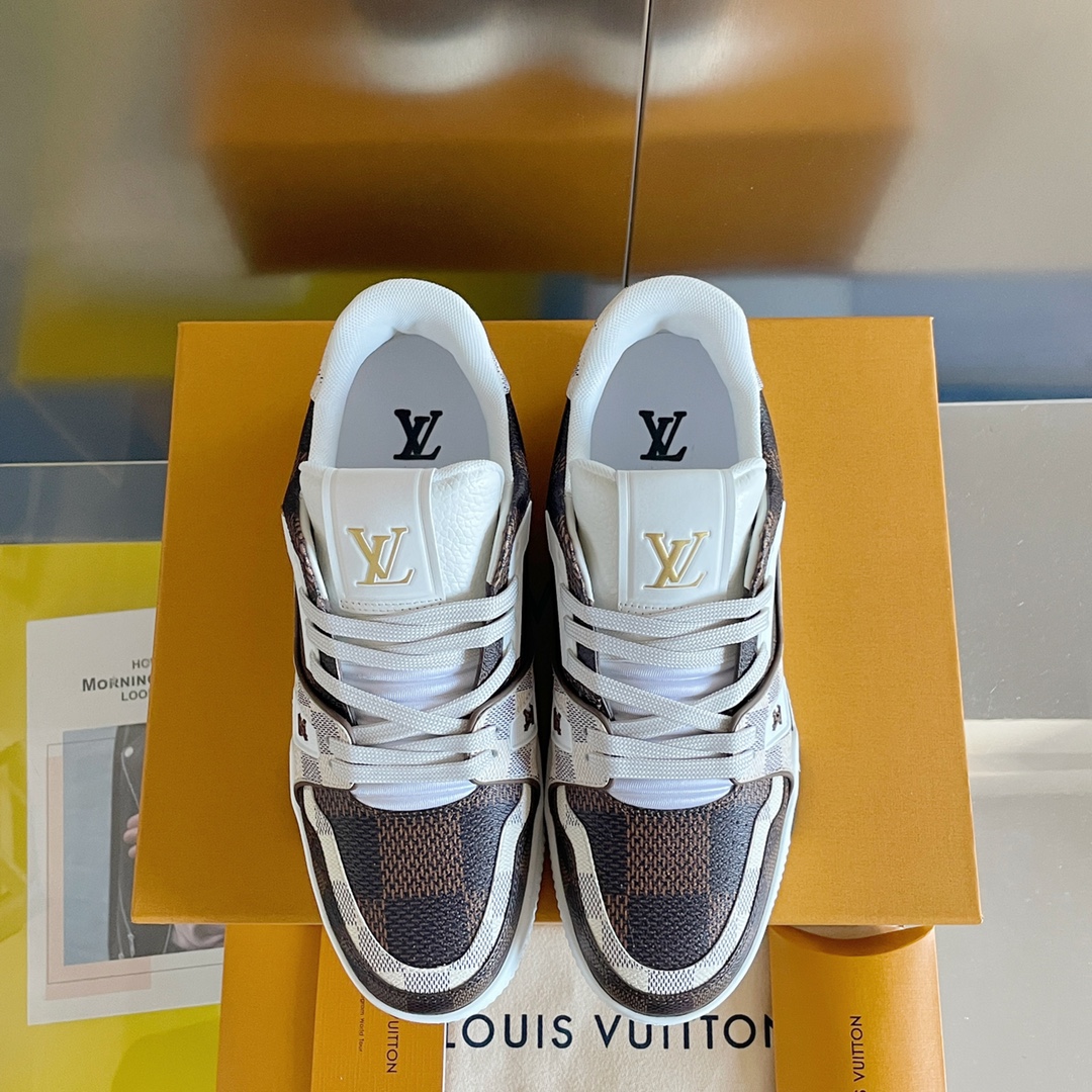 Louis Vuitton 2024New LV Trainer Sneaker Size 36-46