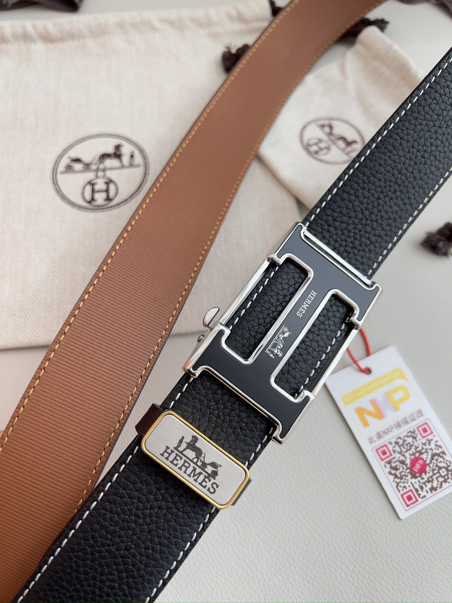 Hermes Men Belt Width 3.5cm