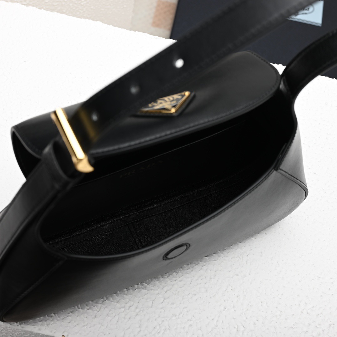 Prada 1BD358 Small Leather Shoulder Bags Size 25*15*5.5cm