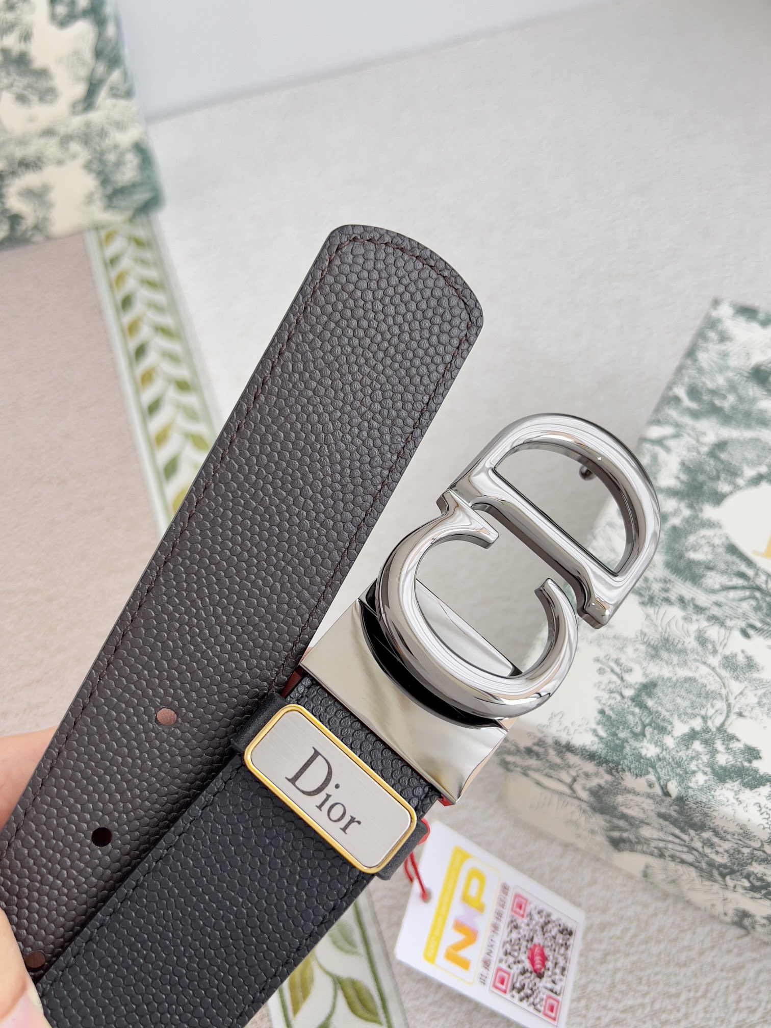 Dior Men Belt Width 3.5cm