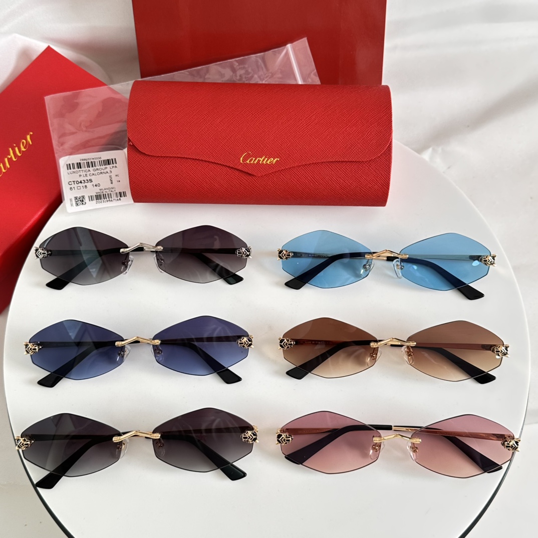 Cartier Sunglasses 6-Color
