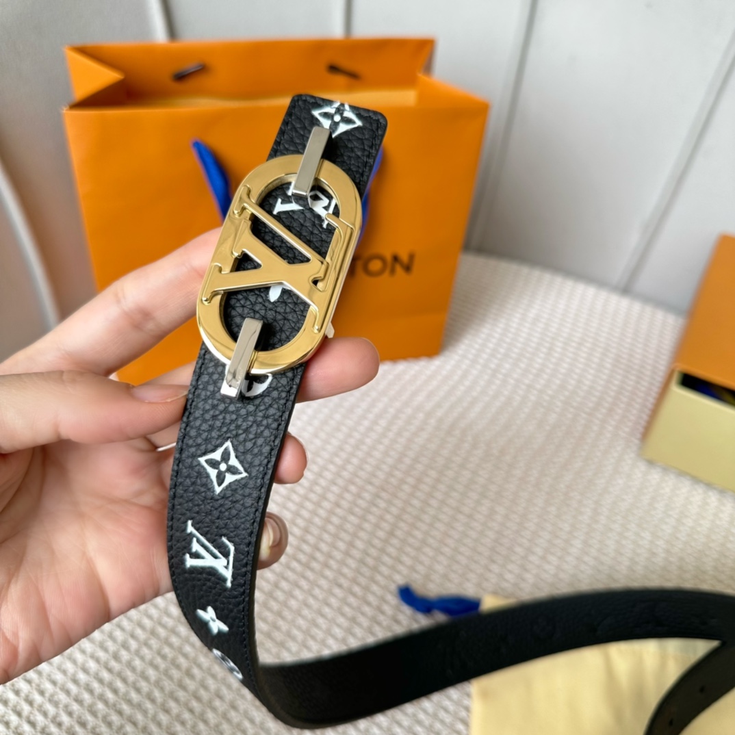 Louis Vuitton Women Belt Width 3cm