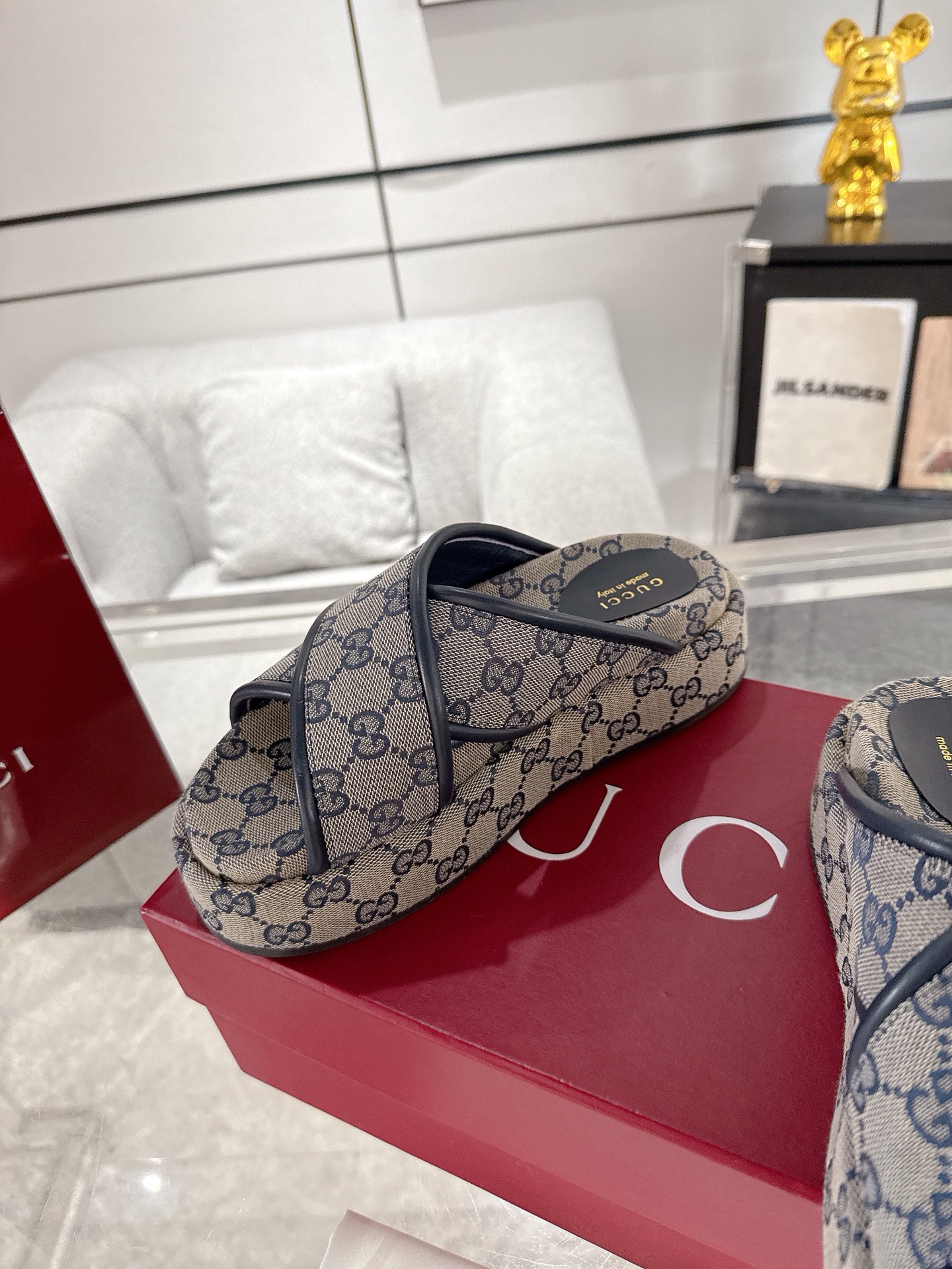 Gucci Platform Sandal Slippers Size 36-44