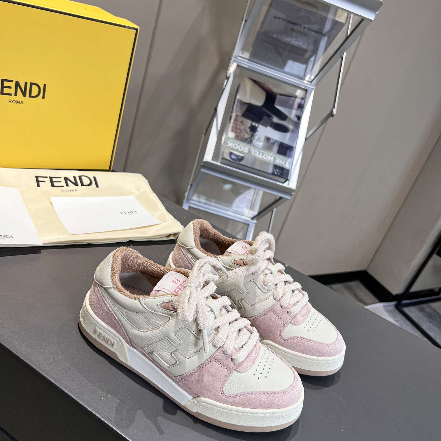 Fendi Match Low Top Sneaker Size 35-45  4-Color