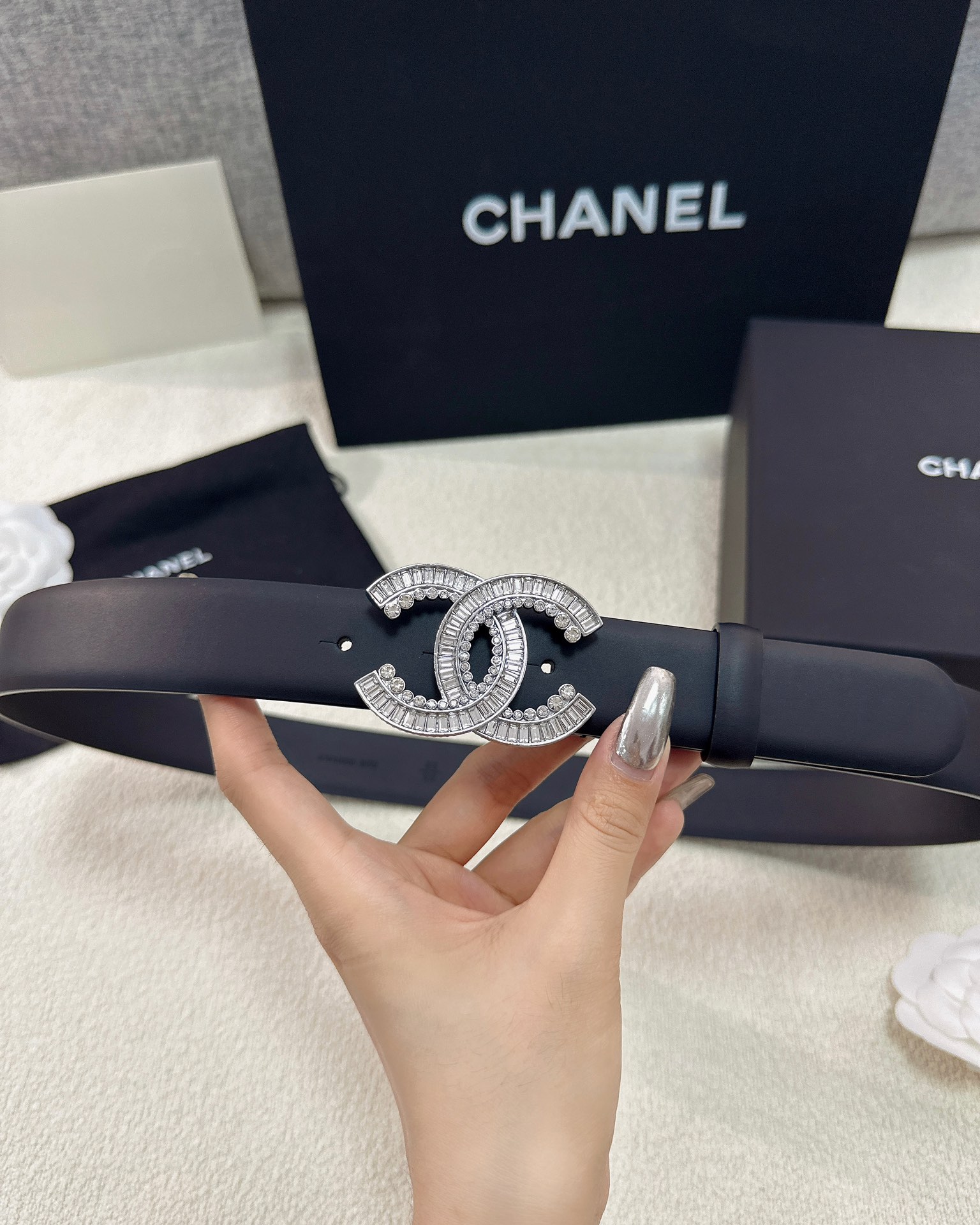 Chanel Women Belt Width 2.8cm