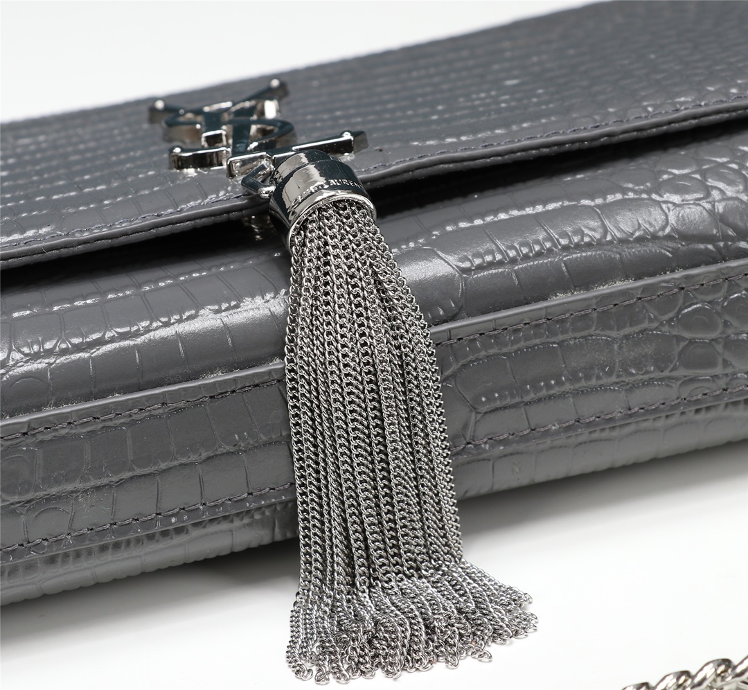 YSL Women Shoulder Bags Size 24*5.5*14.5cm