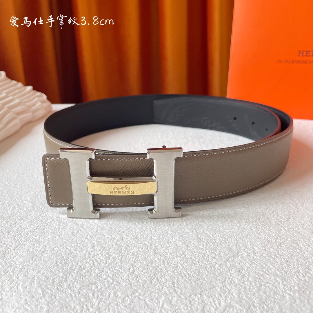 Hermes Men Belt Width 3.8cm