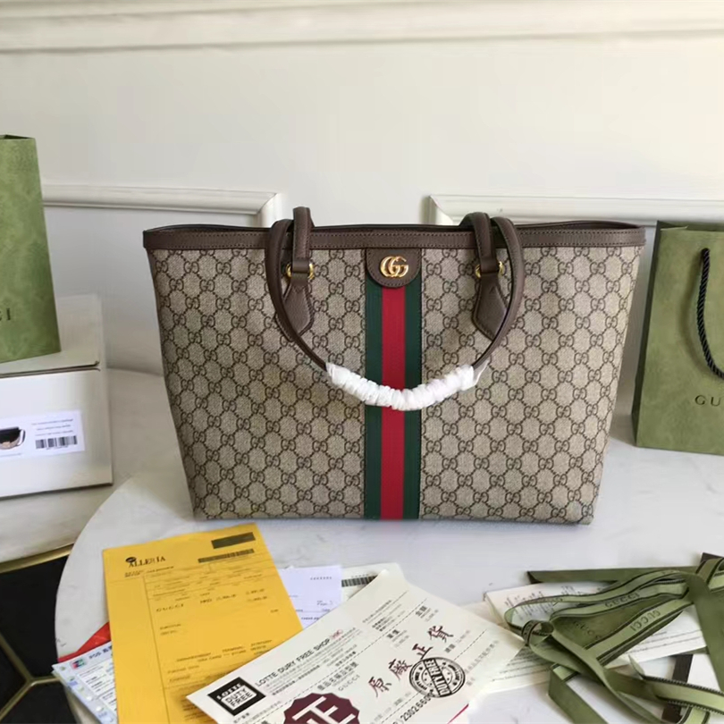 Gucci GG Supreme Shopping Bags Size 38*28*14cm