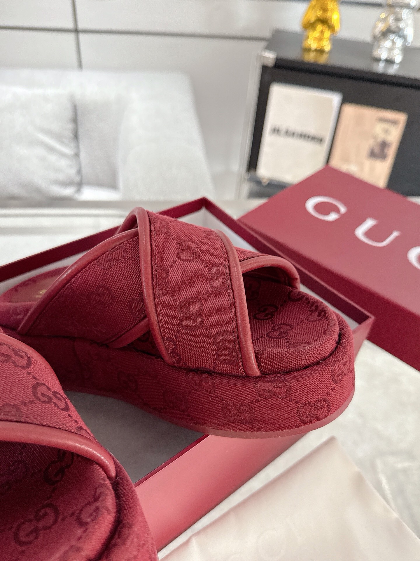 Gucci Platform Sandal Slippers Size 36-44