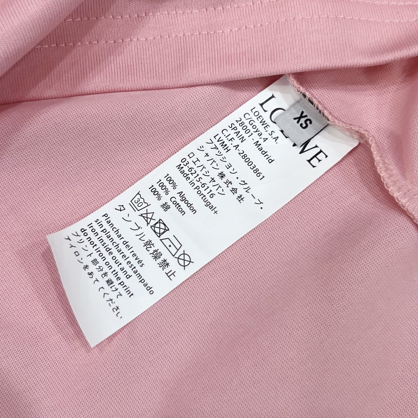 Loewe T Shirt  Embroider Logo Size XS-L