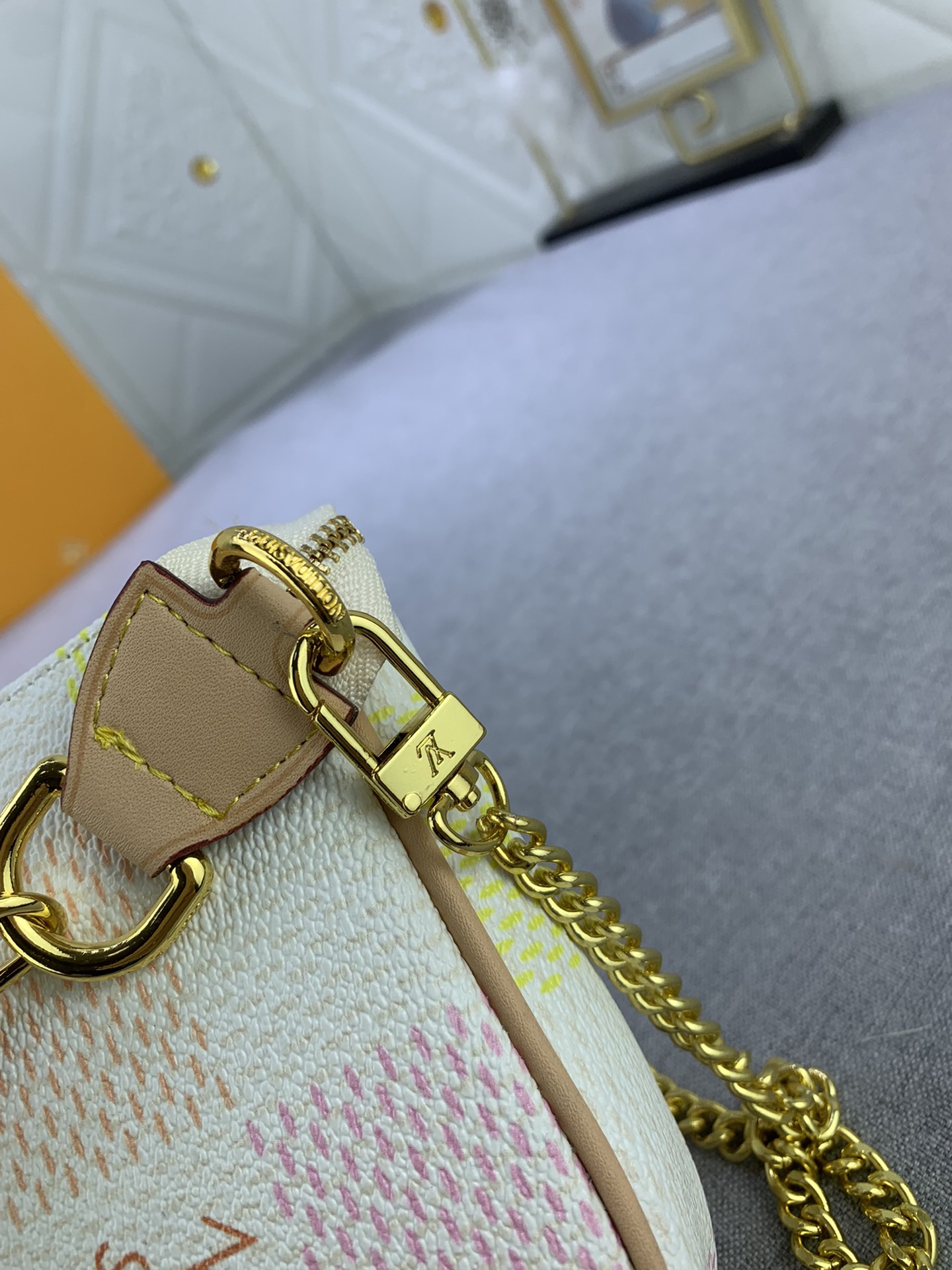 Louis Vuitton N40642 Pochette Accessoires Shoulder Bags Size 23*13*4cm