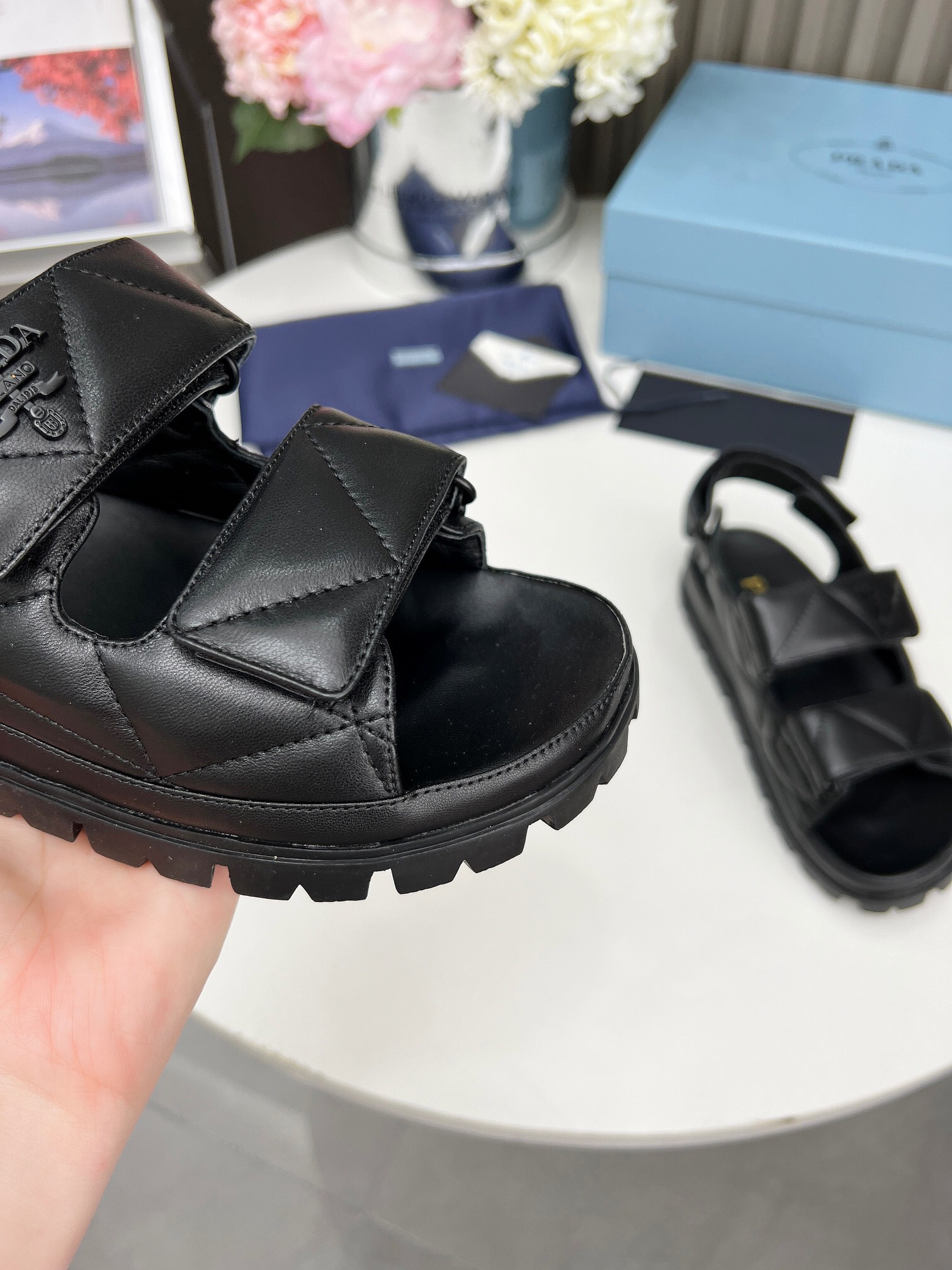 Prada 2024 New Monolith sandals Size 36-41