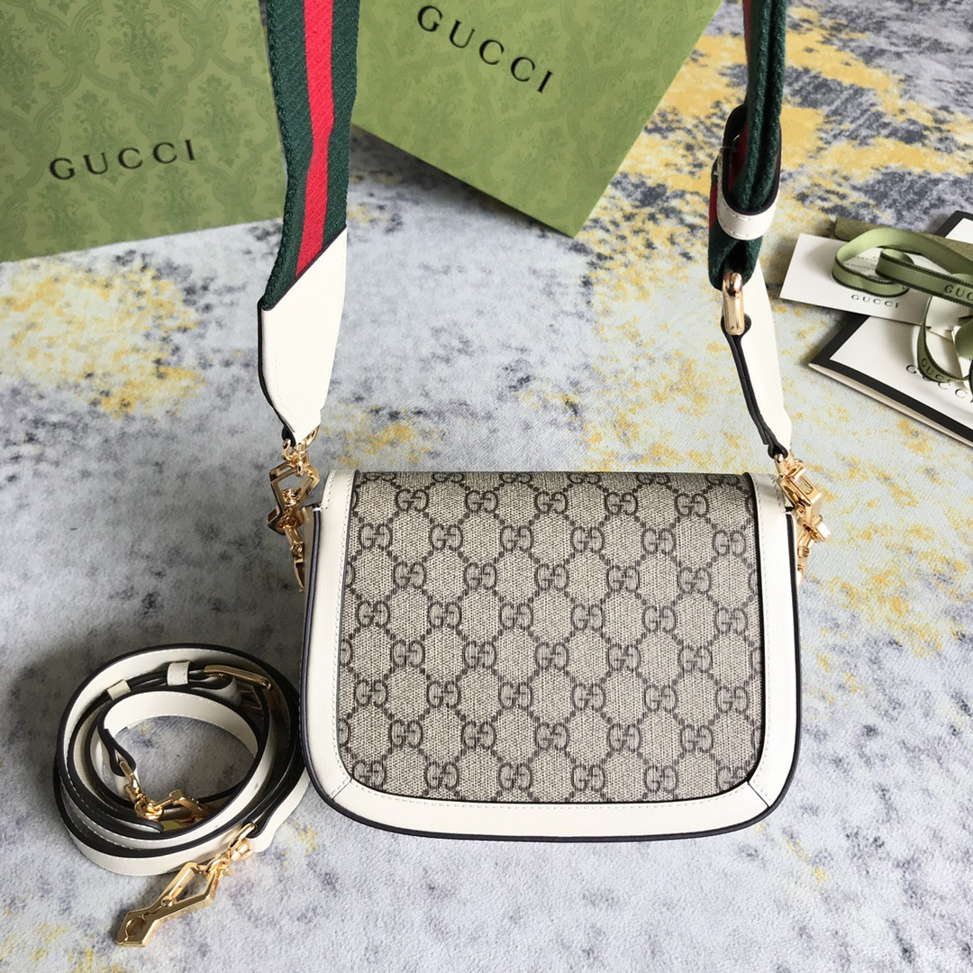 Gucci GG Horsebit 1955 Women Shoulder Bags Size 25*18*8cm