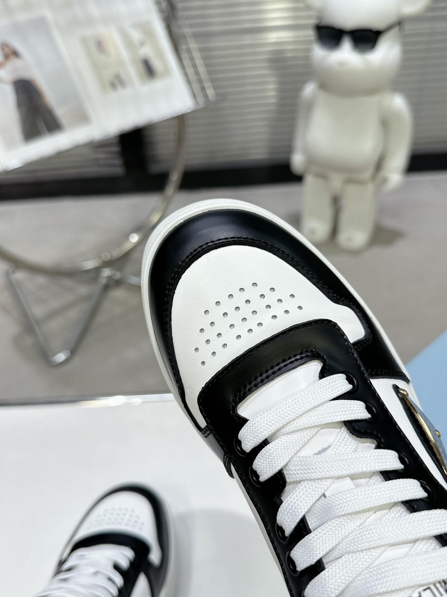 Prada 2024 New Downtown Bold leather Sneaker Size 36-41