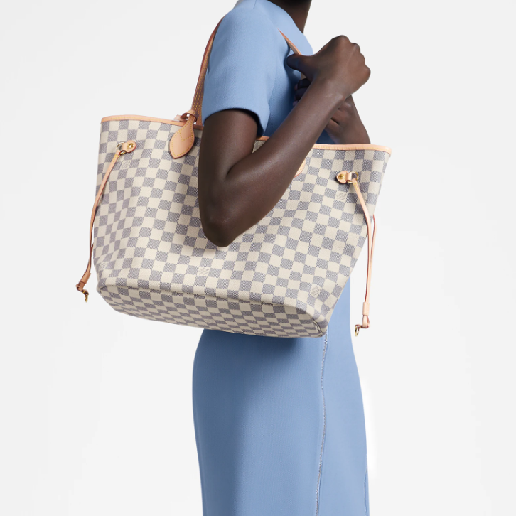 Louis Vuitton N41605 Neverfull Women Bags Pink Size 32*29*17cm