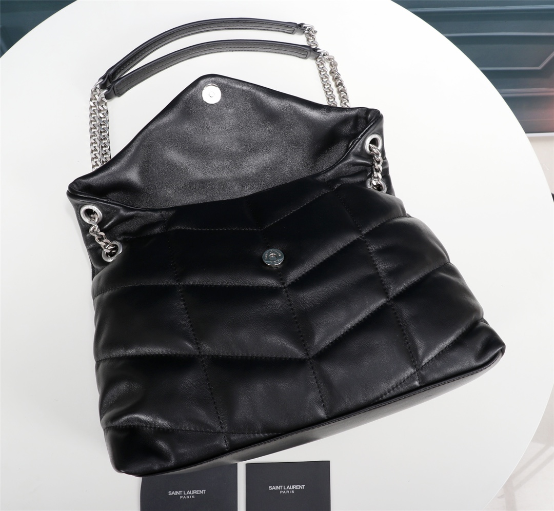 YSL Lou Lou Puffer Women Shoulder Bags Size 35*23*13cm
