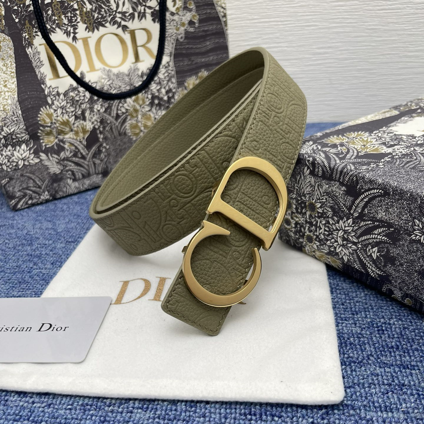 Dior Men Belt Width 3.5cm