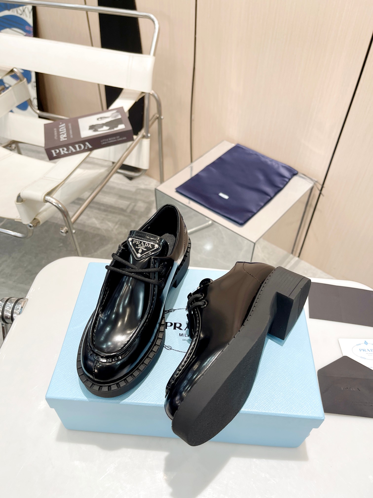 Prada New Women Loafers Size 35-41