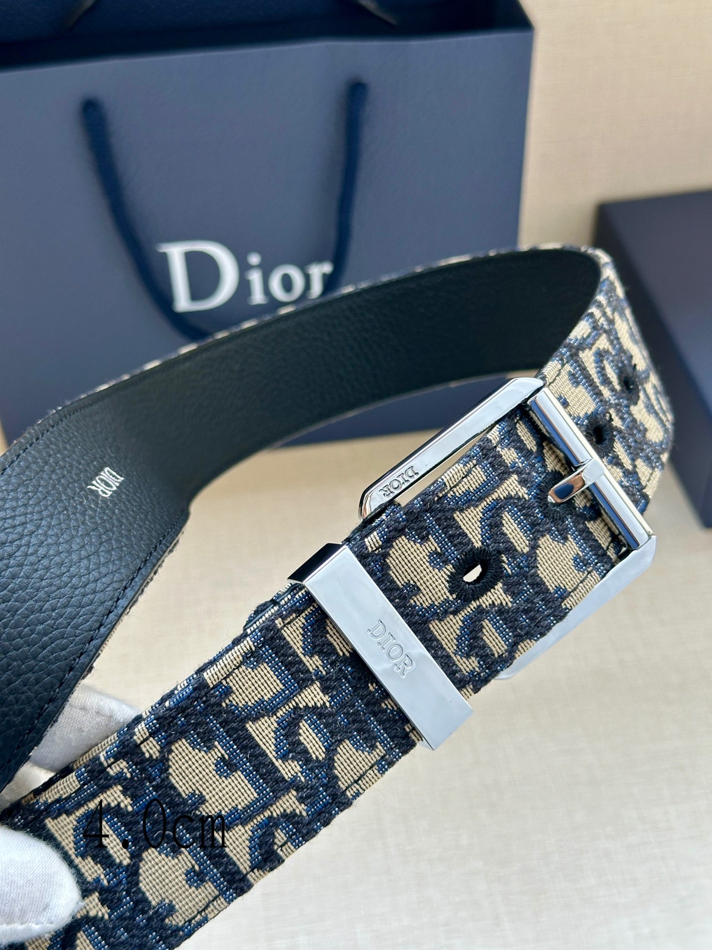 Dior Men Belt Width 4cm