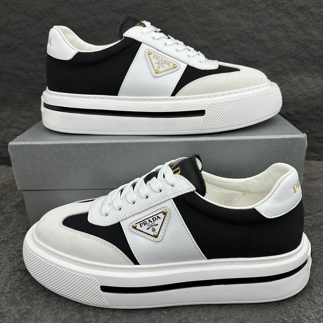 Prada Macro Re-Nylon Men Sneaker Size 39-45