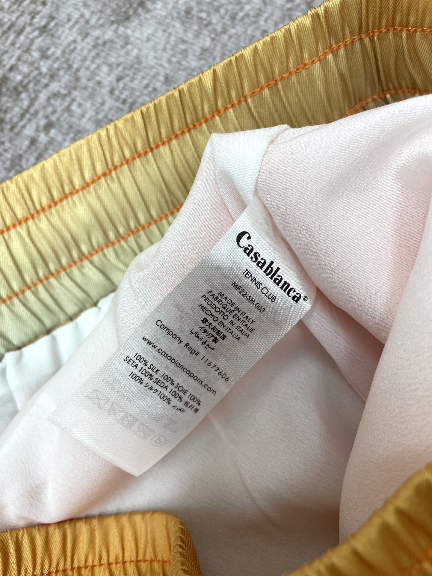 Casablanca Shorts Size S-XL