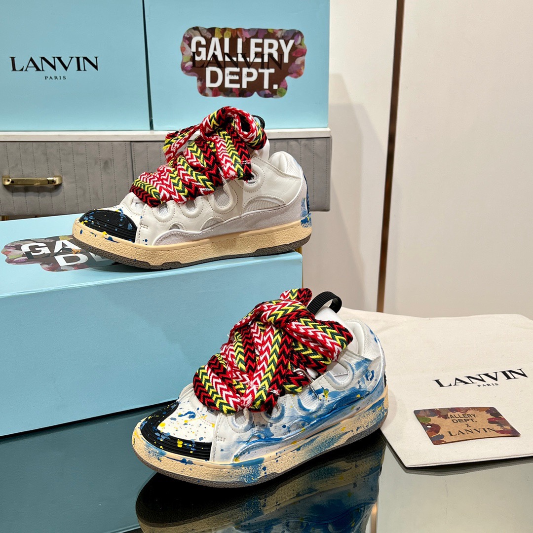 Lanvin Curb Sneaker Size 35-46  4-Color