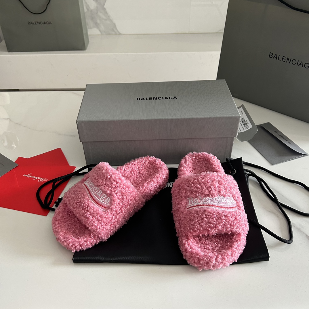Balenciaga 23FW New Winter Slippers Size 35-41