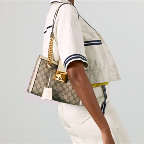 Gucci GG Supreme Padlock Women Shoulder Bags Size 26*18*10cm